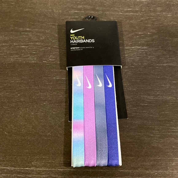 Nike Youth Hairbands 4pack - Picture 1 of 3